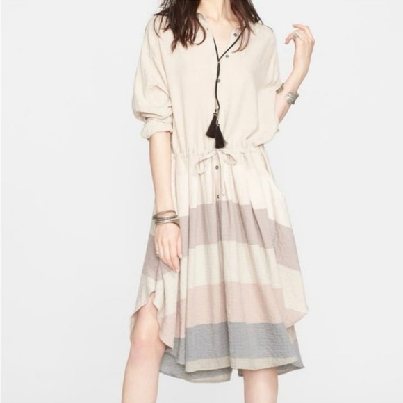 Free People Oversized Shirt Dress - Picture 4 of 10